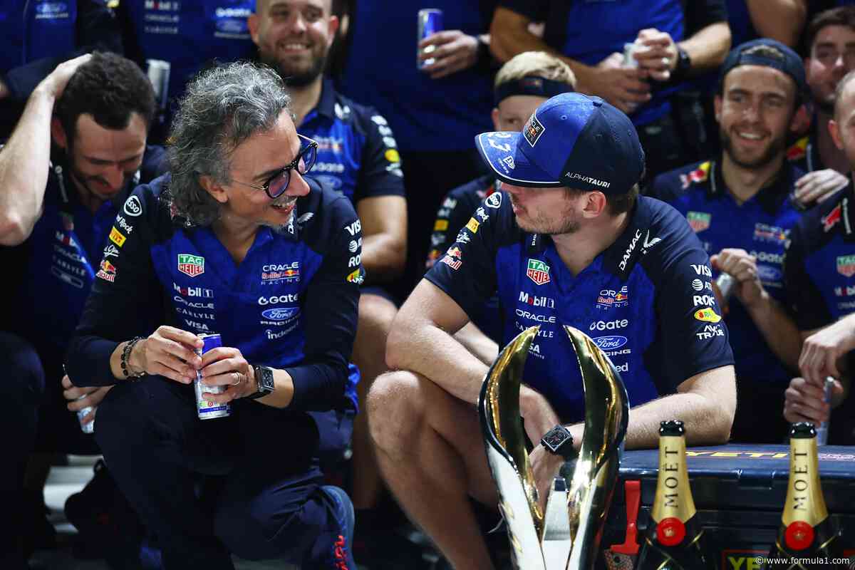 Mekies hails ‘outstanding’ Verstappen in Red Bull resurgence