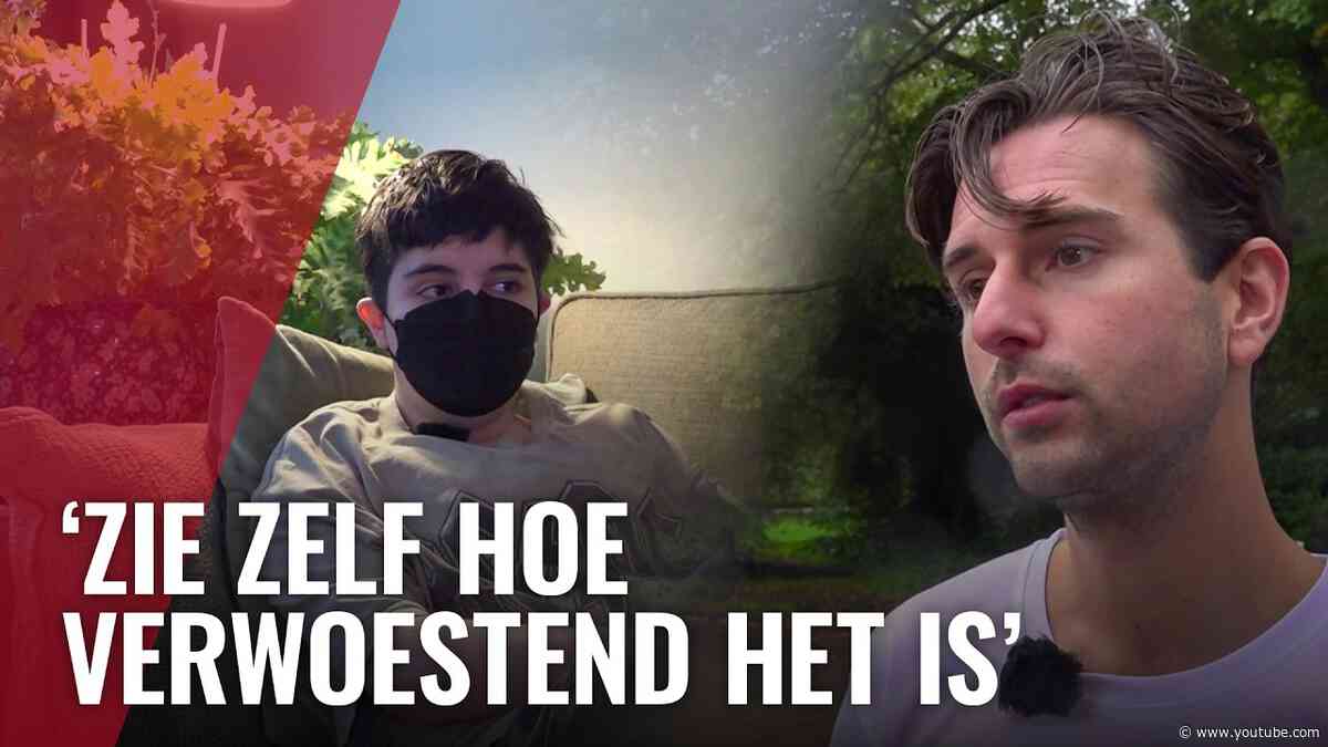 Ruben rent voor onderzoek long covid halve marathon