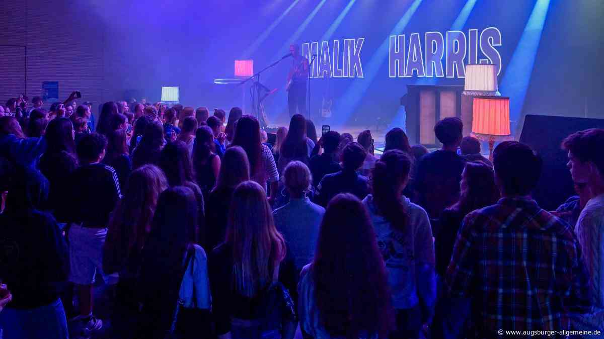 „Zuhause ist es immer noch am schönsten“: Malik Harris rockt das Landsberger Jugendfestival