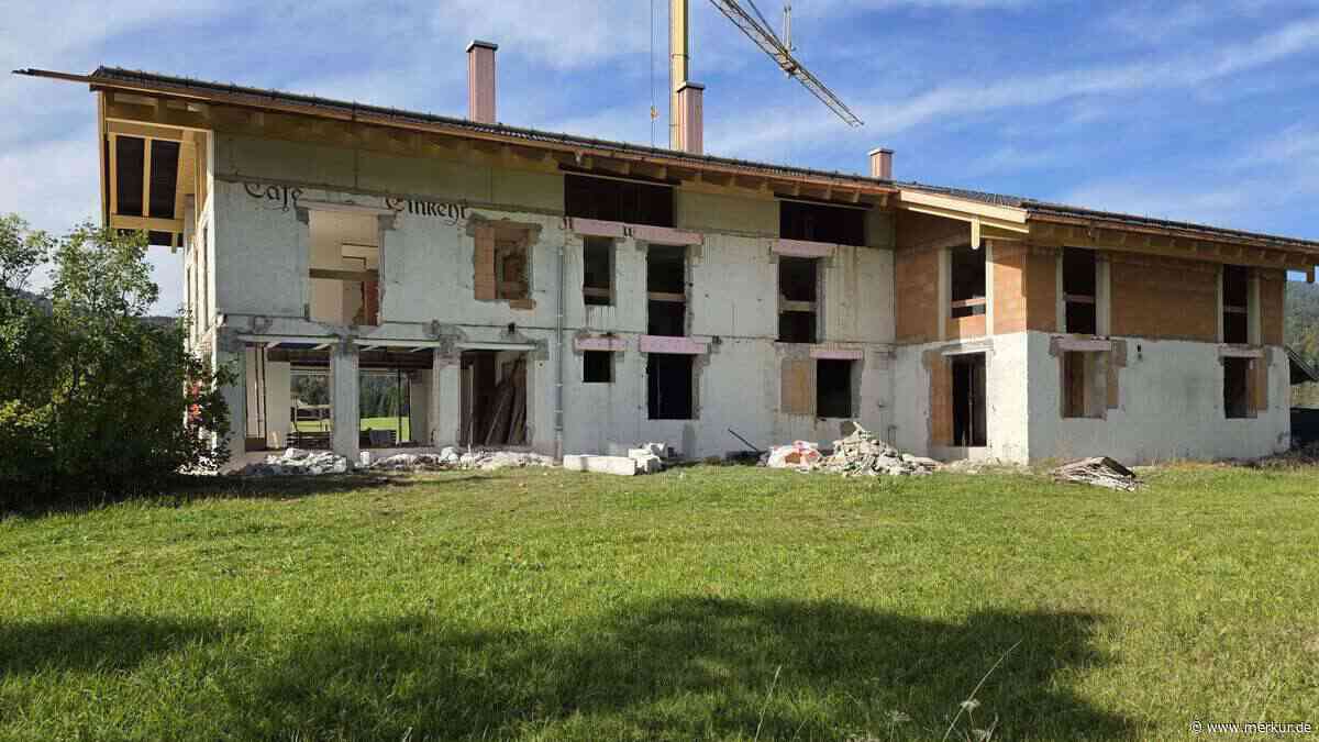 Es geht voran: Luxus-Baustelle in Bilderbuch-Kulisse