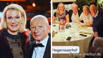 Maria Riesch und Johann Schrempf feiern Wiedersehen im Gourmet-Restaurant
