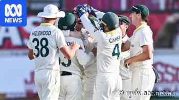 Renshaw's dream Test continues with first wicket to put Aussies on top