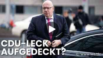 Altmaier deutet CDU‑Leck an – ein Politiker steht besonders im Fokus