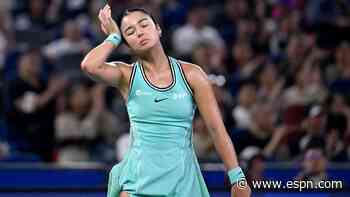 Eala falls to Shi in three-set battle, exits Wuhan
