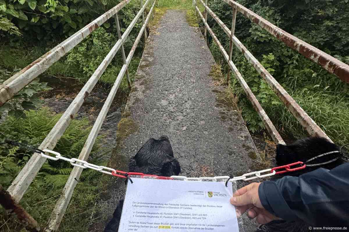 Marode Brücken im Erzgebirge weggerissen: Das ist der Grund dafür
