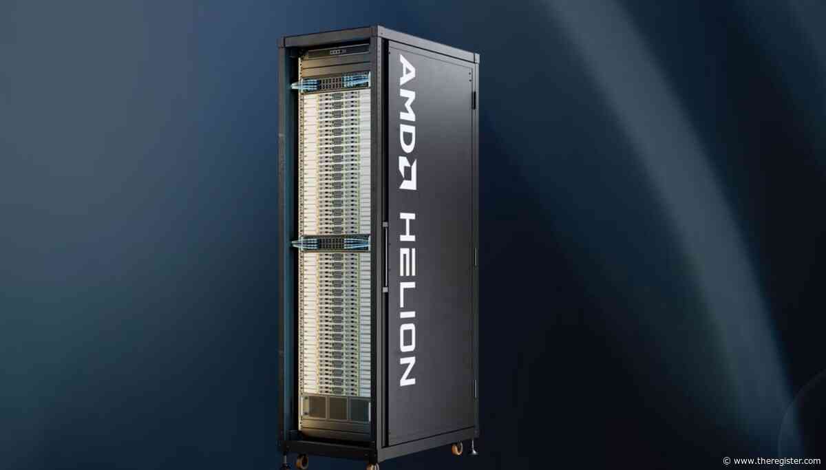 AMD unveils Helion racks for AI agents at OCP summit