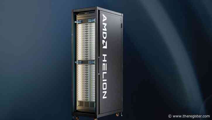 AMD unveils Helion racks for AI agents at OCP summit