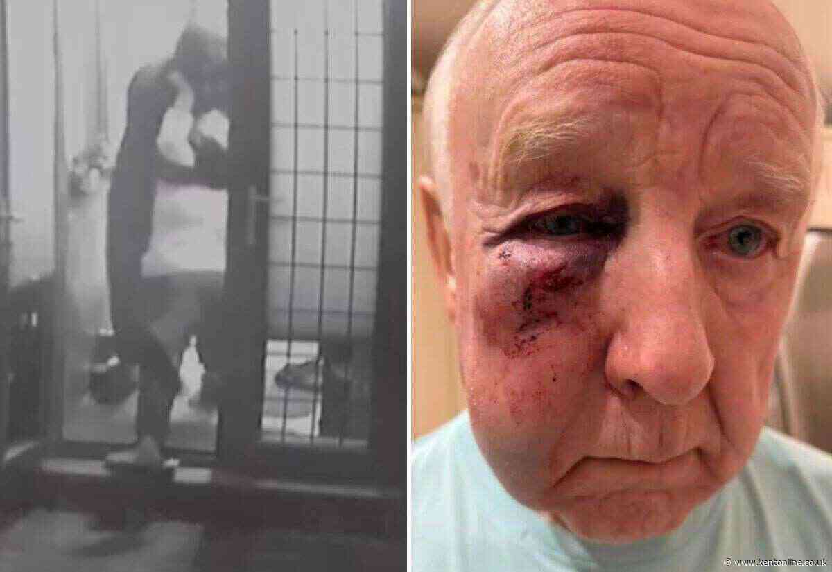Watch: Chilling moment masked men target elderly couple in house burglary