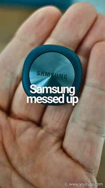 This was a big MISTAKE by #samsung 😤 #smarttag #samsunggalaxy