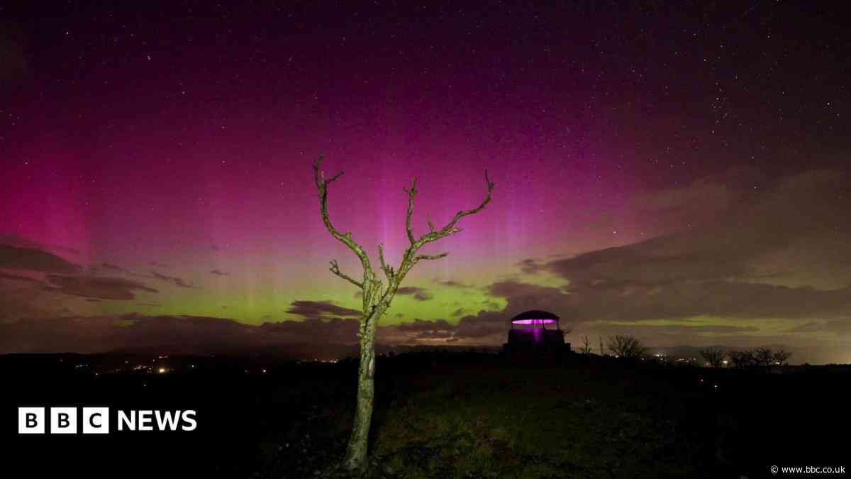 Northern Lights illuminate skies across the UK
