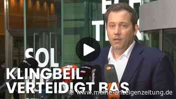 „Niemand sollte das ertragen müssen“: Klingbeil zu den Anfeindungen gegen Bärbel Bas