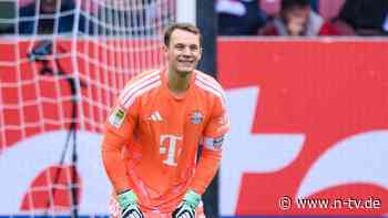 Torwart hat "etwas am Fuß": Neuer in der Champions League nicht im Bayern-Kasten