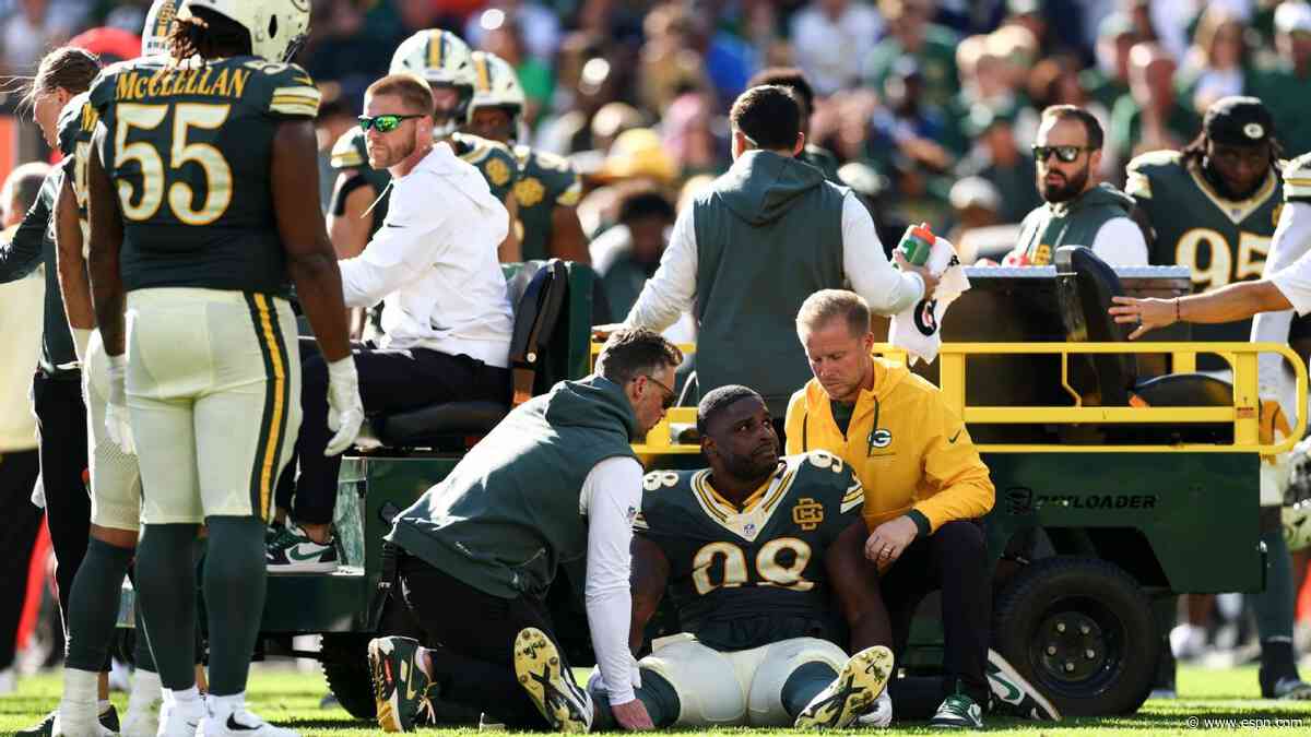 Source: Packers lose DT Hargrave to season-ending torn Achilles