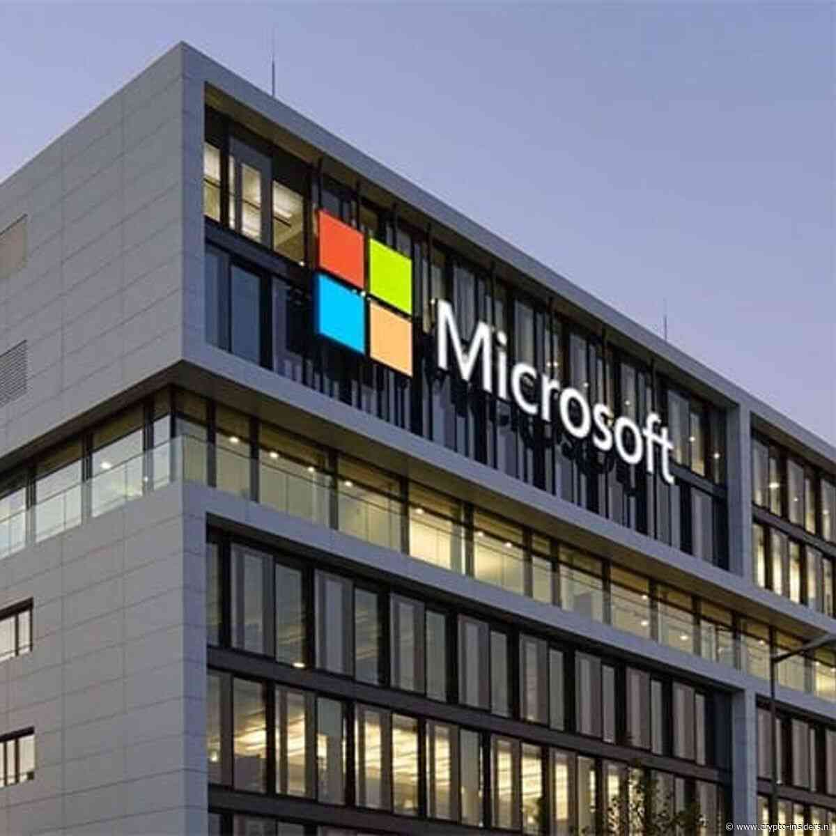 Microsoft is opnieuw ruim €3,6 biljoen waard