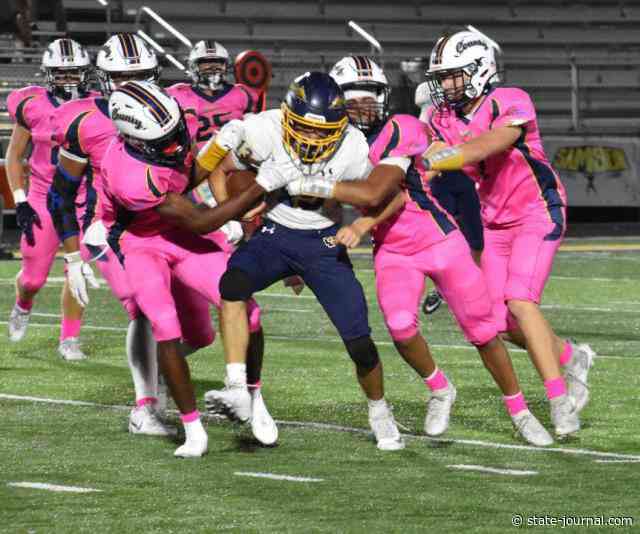 Franklin County’s football team gets off to fast start, beats Grant County 62-0