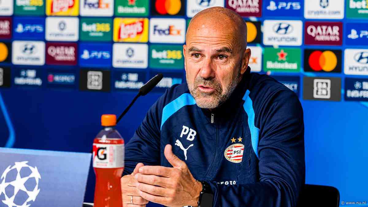 Bosz verwacht spektakelstuk tussen Leipzig en PSV: 'Het wordt vuur tegen vuur'