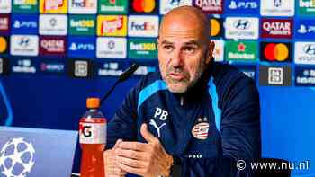 Bosz verwacht spektakelstuk tussen Leipzig en PSV: 'Het wordt vuur tegen vuur'