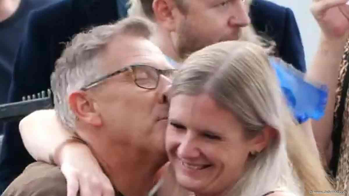 Strictly star Graeme Hall kisses and cuddles his NHS worker girlfriend in first pictures as friends say she's his 'rock and biggest support'