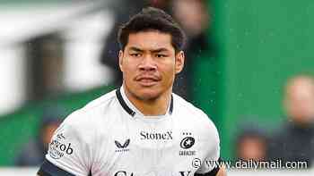 Saracens sack academy star Totoa Auvaa, 21, for punching a man at 2.15am in St Albans - four months after his 'unprovoked attack' on Gus Atkinson during infamous Chelsea nightclub trip with Ben Stokes