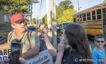 LR Central students give sidewalk abortion protesters a shrill and hostile reception