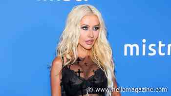Christina Aguilera takes cue from 'Dirrty' era with attention-grabbing sheer look