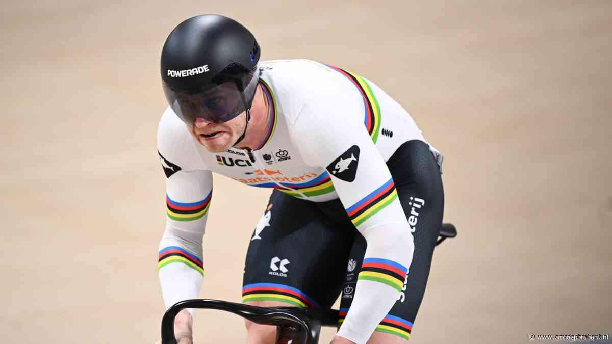Baanwielrenner Lavreysen ontloopt concurrent Richardson op WK