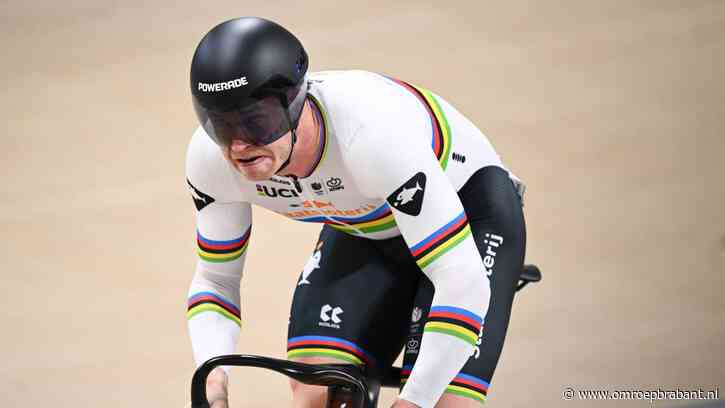 Baanwielrenner Lavreysen ontloopt concurrent Richardson op WK