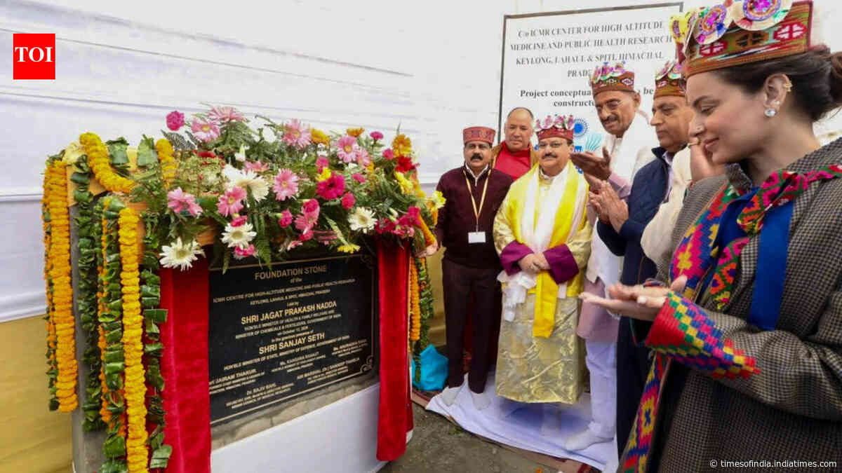 ICMR sets up high-altitude research centre in Keylong to study health risks in Himalayas