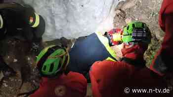 Hangrutsch im Canyon: Höhlenforscher auf Sardinien nach mehr als 27 Stunden gerettet