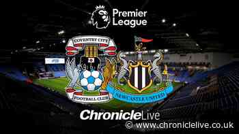 Coventry City vs Newcastle United LIVE: One change as Jaissle names strong bench
