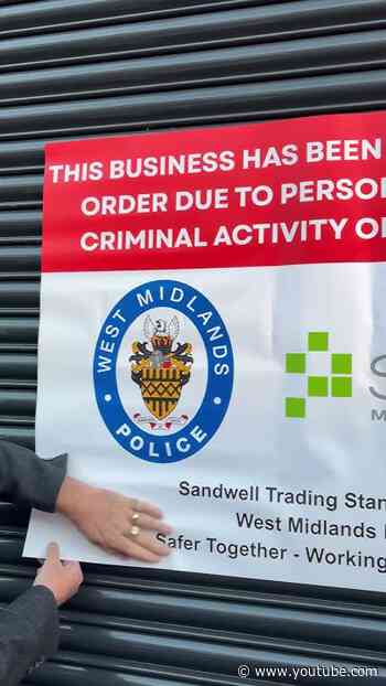 Ten shops closed in Cradley Heath
