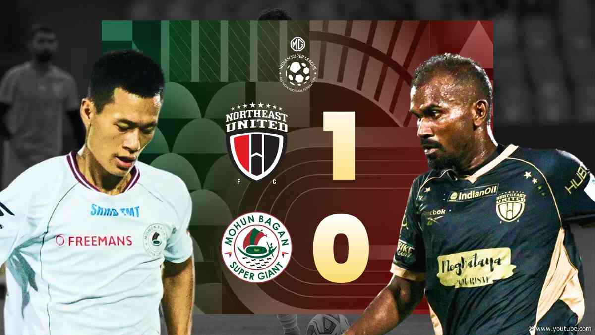 FULL REPLAY (English) : NorthEast United FC vs Mohun Bagan Super Giant (1-0) | MG ISL 2026-27 | GW 1