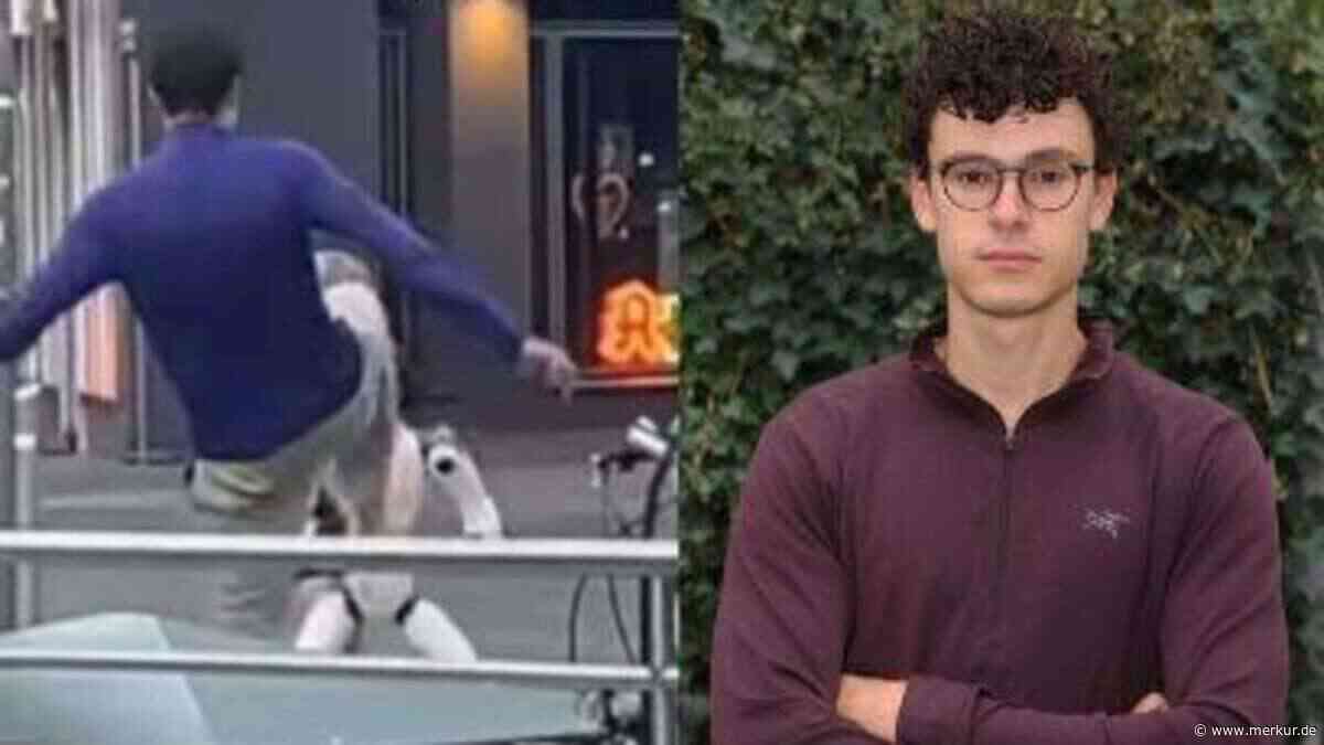„Da kriegt man es mit der Angst zu tun“: Münchner erklärt viral gegangenen Straßenkampf mit Roboter