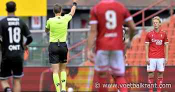 Jonathan Lardot is streng voor één van zijn scheidsrechters: geen rood en penalty niet gefloten