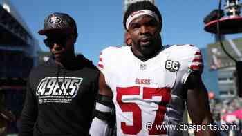 NFL suspends Dre Greenlaw one game after head-butting incident in 49ers' win over Seahawks