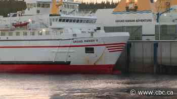 Ferry problem strands people on Grand Manan