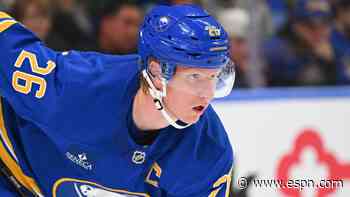 Sabres' Dahlin leaves game vs. Panthers with upper-body injury