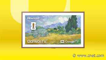 The 50-Inch Hisense CanvasTV Is a Beautiful $650 Off at Amazon