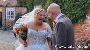 Gregg Wallace reveals his rarely-seen daughter Libby has tied the knot as he shares sweet snaps from her countryside wedding and says he is 'so proud' of her