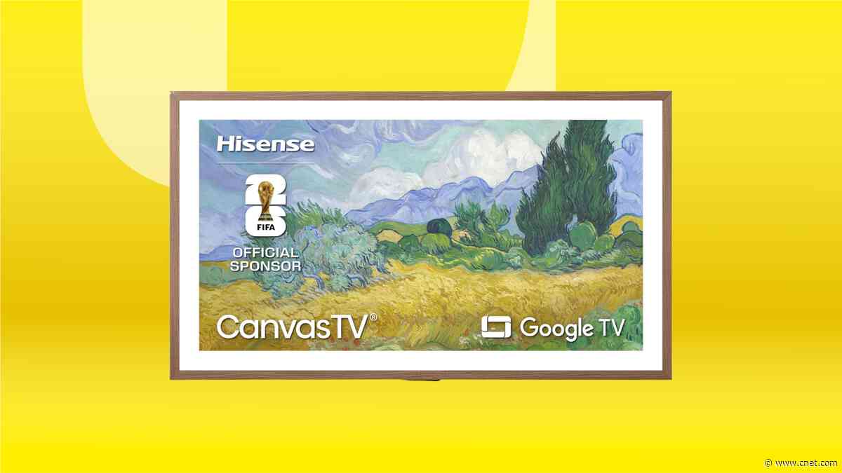 The 50-Inch Hisense CanvasTV Is a Beautiful $650 Off at Amazon