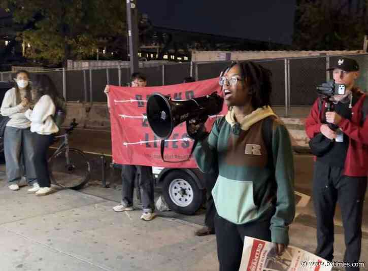 Marble Hill protesters call for ICE to leave NYC after Oscar Belgal shooting