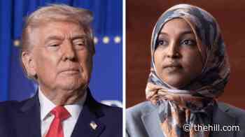 Trump calls Omar 'totally crooked' in first remarks on raid