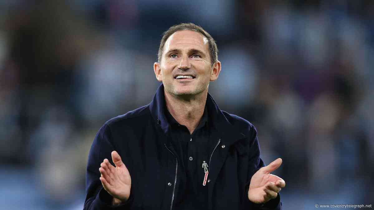 Frank Lampard gives 'outstanding' verdict as Coventry City get winning feeling back at home