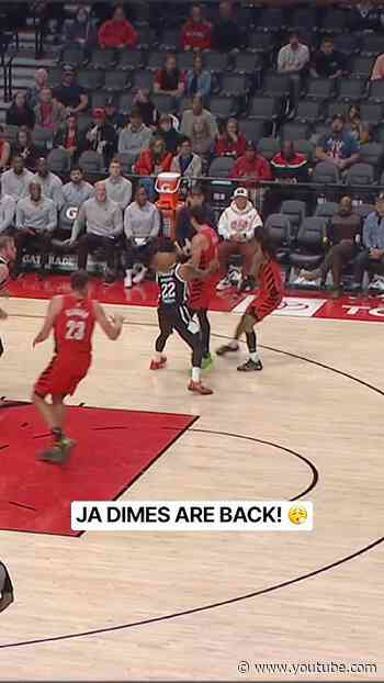 This Ja no look spin pass was clean 🧼