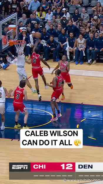 Caleb Wilson’s game is VERSATILE 🔥