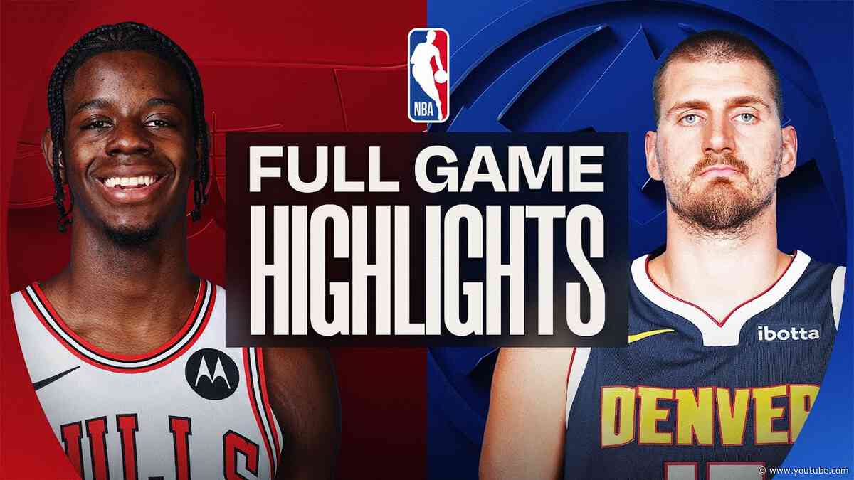 BULLS at NUGGETS | NBA PRESEASON FULL GAME HIGHLIGHTS | October 11, 2026