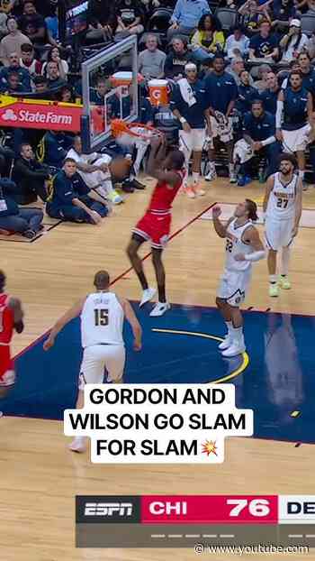 Aaron Gordon & Caleb Wilson Go Dunk for Dunk 😤💥 BACK-TO-BACK SLAMS!