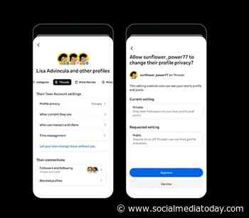 Threads allows parents to see who their teens have blocked