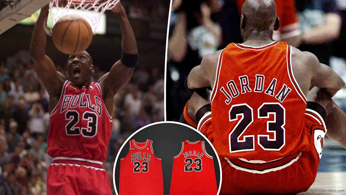 Michael Jordan NBA Finals jersey sells for record $14 million