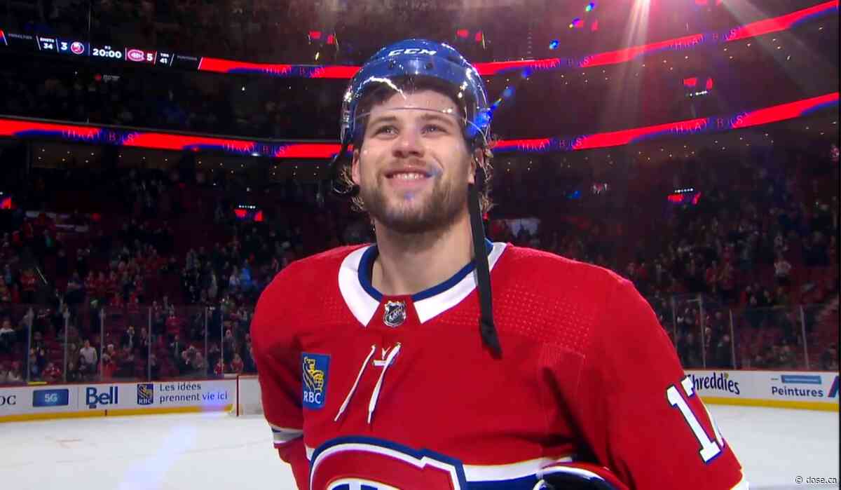 Josh Anderson has only one thing on his mind: finishing his career in Montreal